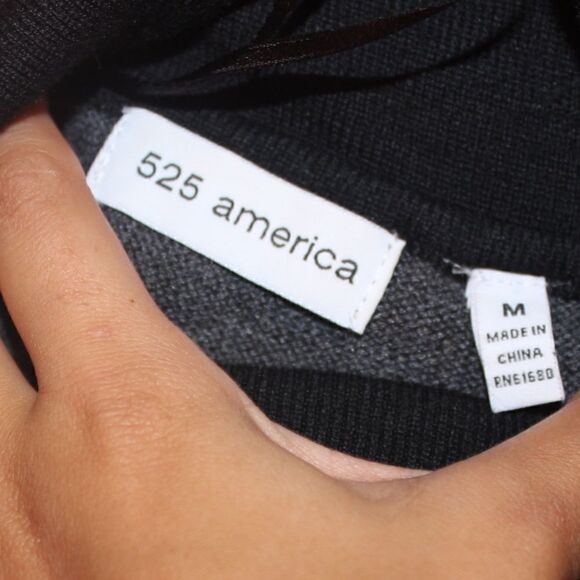 525 America Wool / Cashmere Dress Women Medium - Picture 8 of 11